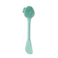 thumbnail image 1 of Double Ended Silicone Facial Cleansing Brush Deep Pore Cleaning Massage Applicator Beauty Tool, 1 of 4