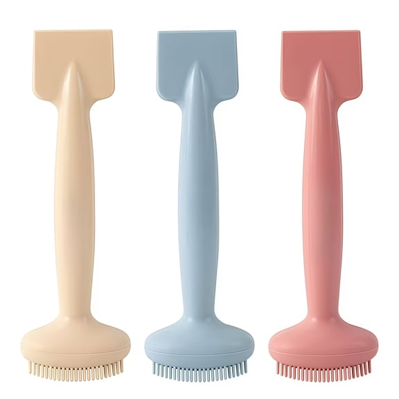 Double-Ended Silicone Mud Film Applicator Brushes Makeup Tools