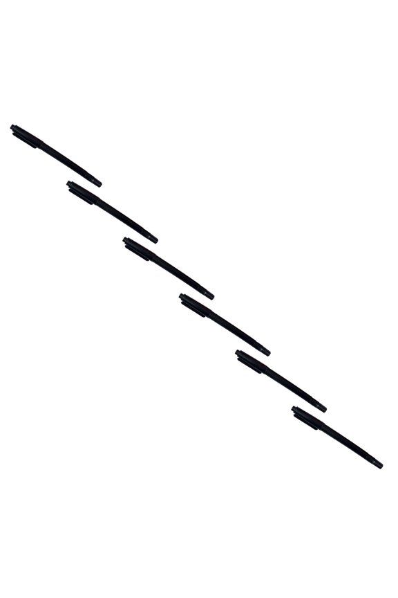 Double Ends Temporary Ink Skin Marker Pen 6Pcs, Body Art Tools for Tattoo Piercing Stencil, Fine & Thick Tips for Body Drawing