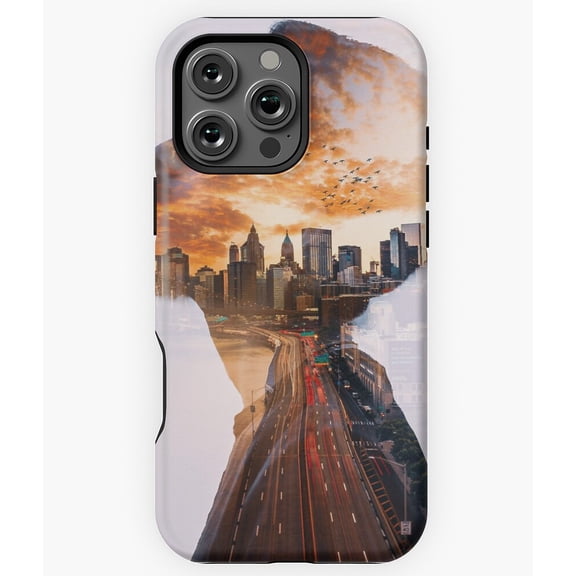 Double Exposure Photography N4457 Phone Case for iPhone 17 16 15 14 13 12 11 Pro Max