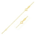 thumbnail image 1 of Double Extendable Box Chain in 14k Yellow Gold (0.6mm) Size 18 inches, 1 of 2