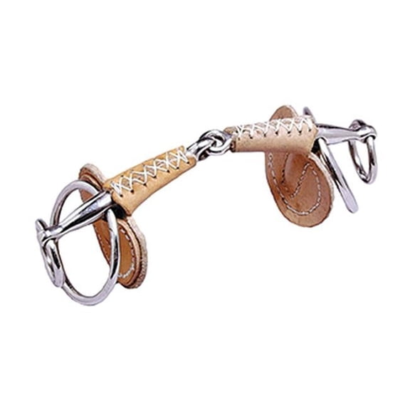 Double Extension Ring Snaffle Bit