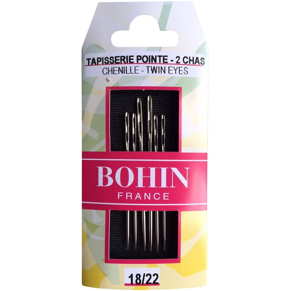 Double Eye Chenille Hand Needles-Size 18/22 6/Pkg