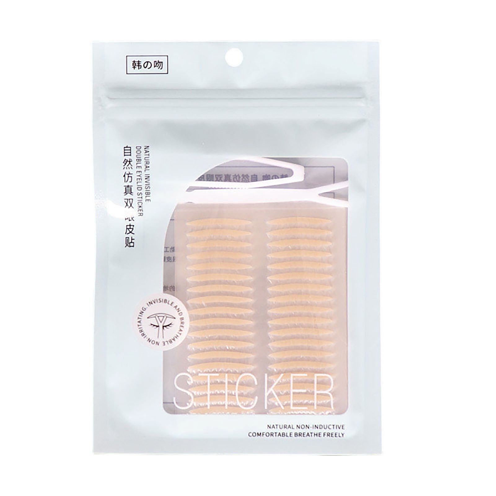 Double Eyelid Tapes Invisible EyeLifting Single Sided Double Eyelid Tapes for Uneven Mono