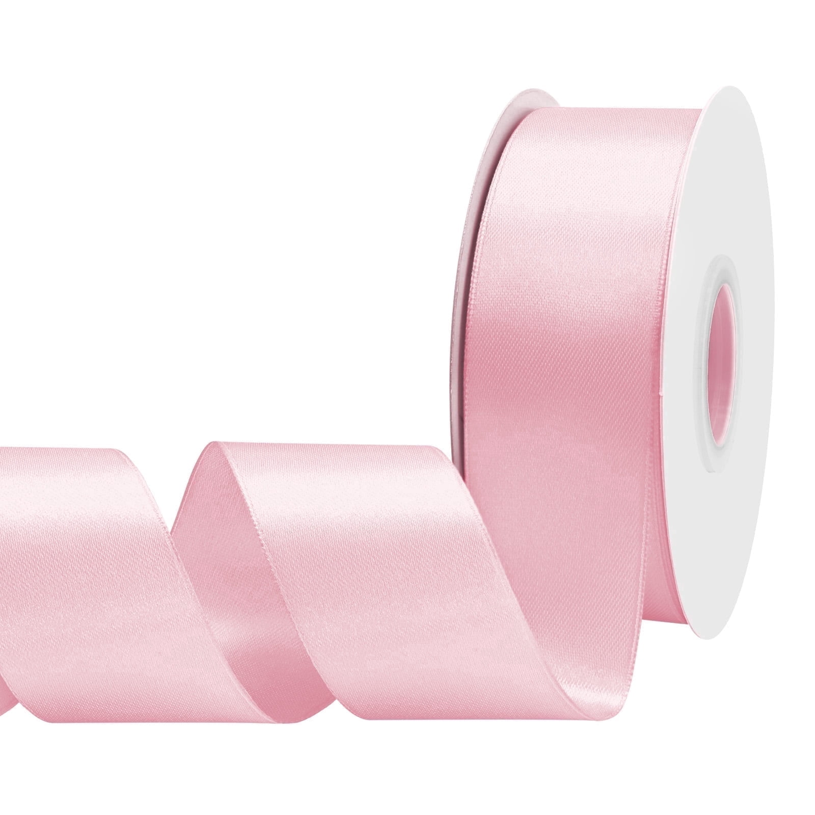 LoomJoyz, Double Face Satin Ribbon, 1-1/2 inch X 50 Yards, Pink ...