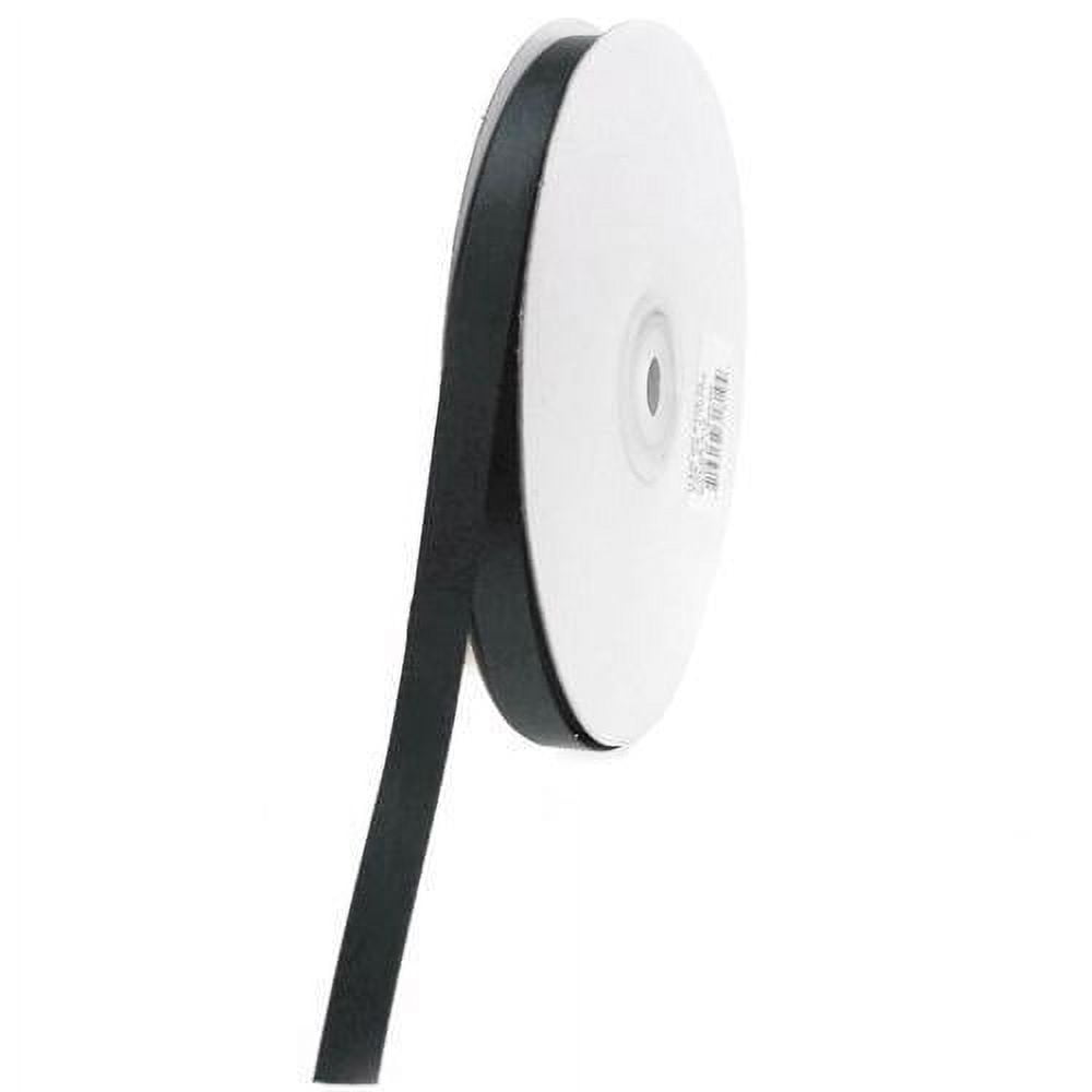 Double Face Satin Ribbon, 1/4-Inch, 50-Yard, Black - Walmart.com