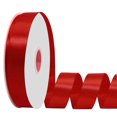 thumbnail image 1 of Double Face Satin Ribbon 1 inch X 100 Yards /roll,Polyester Ribbon for Gift Wrapping Very Suitable for Weddings Party Hair Bow Invitation Decorations and More red, 1 of 8