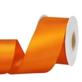 thumbnail image 1 of LoomJoyz Double Face Satin Ribbon 2 inch X 25 Yards /roll, for Gift Wrapping Very Suitable for Weddings Party Hair Bow Invitation Decorations and More Orange, 1 of 7