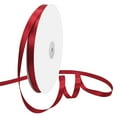 thumbnail image 1 of Double Face Satin Ribbon 3/8 inch X 100 Yards /roll,Polyester Ribbon for Gift Wrapping Very Suitable for Weddings Party Hair Bow Invitation Decorations and More Maroon, 1 of 8