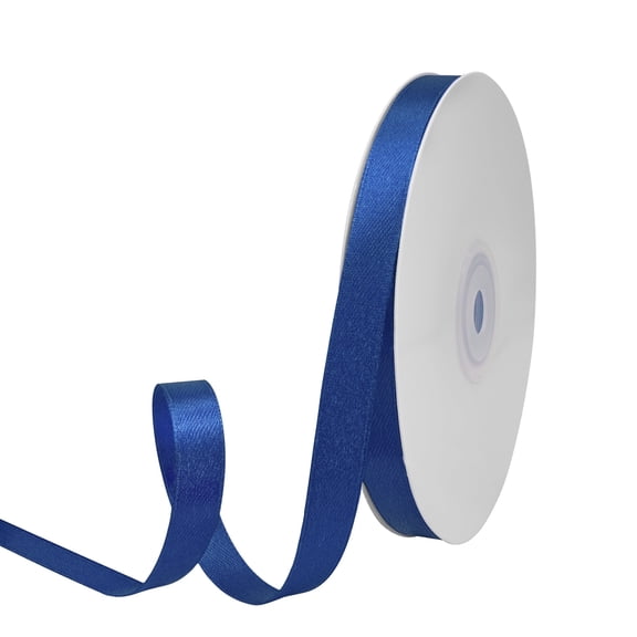 Double Face Satin Ribbon 3/8 Inch X 50 Yards, Polyester for Weddings, Parties, Bows