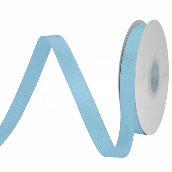 LoomJoyz Double Face Light Blue Satin Ribbon 5/8 inch X 50 Yards, Easter & Spring Decor Ribbon for Gift Wrapping, Weddings, Parties, Hair Bows & Invitations Decorations