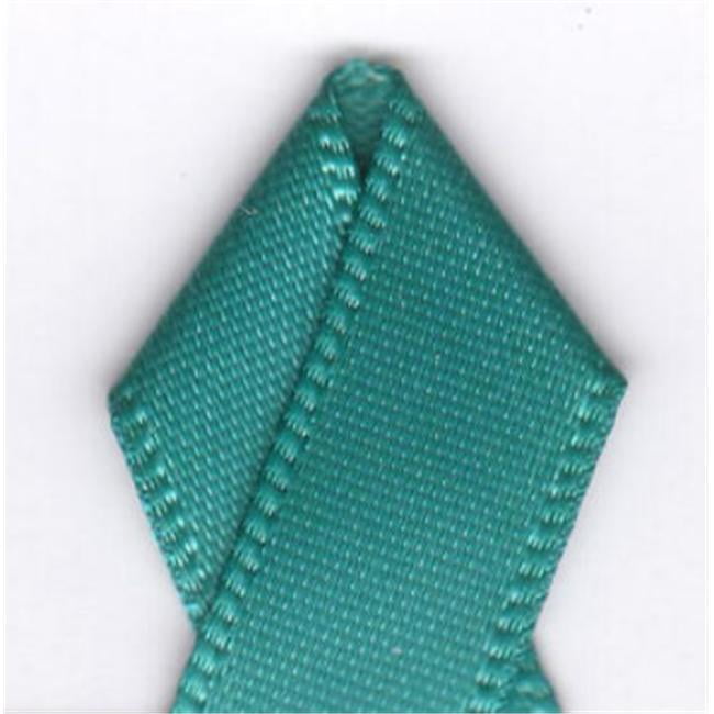 Double-Face Satin Ribbon - Jade - 100 Yards