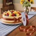 thumbnail image 1 of Double Face Satin Ribbon3/4 inch X 50 Yards Polyester Ribbon for Gift Wrapping Very Suitable for Weddings Party Hair Bow Invitation Decorations and More Rust, 1 of 7