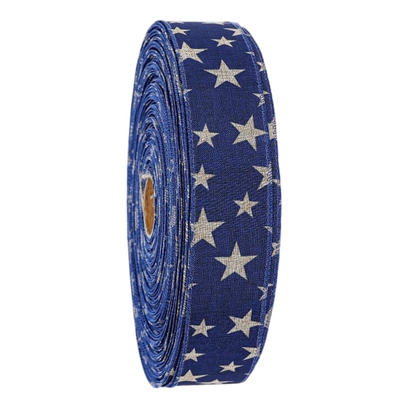 Double Faced Red White and Blue Ribbon, Patriotic Ribbon, Ribbons for Crafts Gift Wrapping, for 4th of July Decorations DIY Crafts Bows and Party Supplies, 1.9x78 Inch