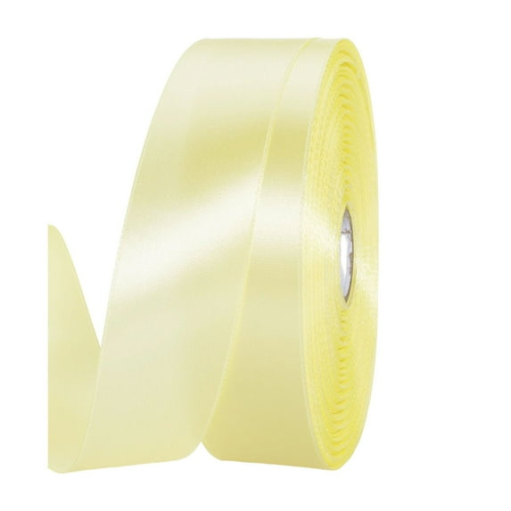 Double Faced Satin Ribbon,0.98 Inch X Continuous 25 Yards Solid Color Satin Ribbon,Craft Fabric Ribbon Roll For Gift Wrapping Flower Bouquets Wedding Party Decoration Handmade Bows,E