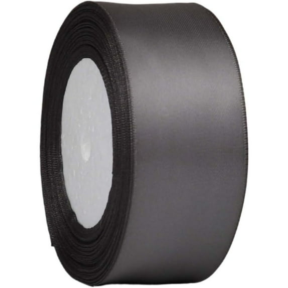 Double Faced Satin Ribbon Double Sided Solid Polyester Ribbon for Gift Wrapping Christmas Decoration