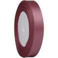 thumbnail image 1 of Double Faced Satin Ribbon Double Sided Solid Polyester Ribbon for Gift Wrapping Christmas Decoration, 1 of 4