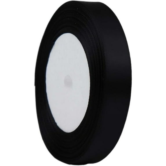 Double Faced Satin Ribbon Double Sided Solid Polyester Ribbon for Gift Wrapping Christmas Decoration
