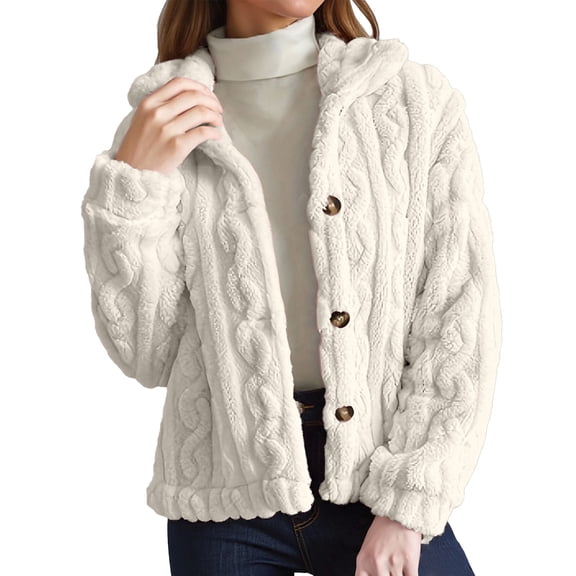 Double Faced Stand Collar Reversible Short Coat Winter Warm Soft Outerwear Casual Trench Style Jacket for Women