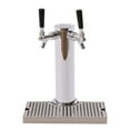 thumbnail image 1 of Double-Faucet Beer Tower Beer Column Kit W/Dual Gauge Regulator for Bars,Homes, 1 of 12