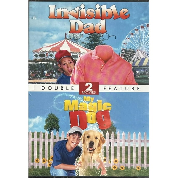 Invisible Dad and My Magic Dog Double Feature DVD