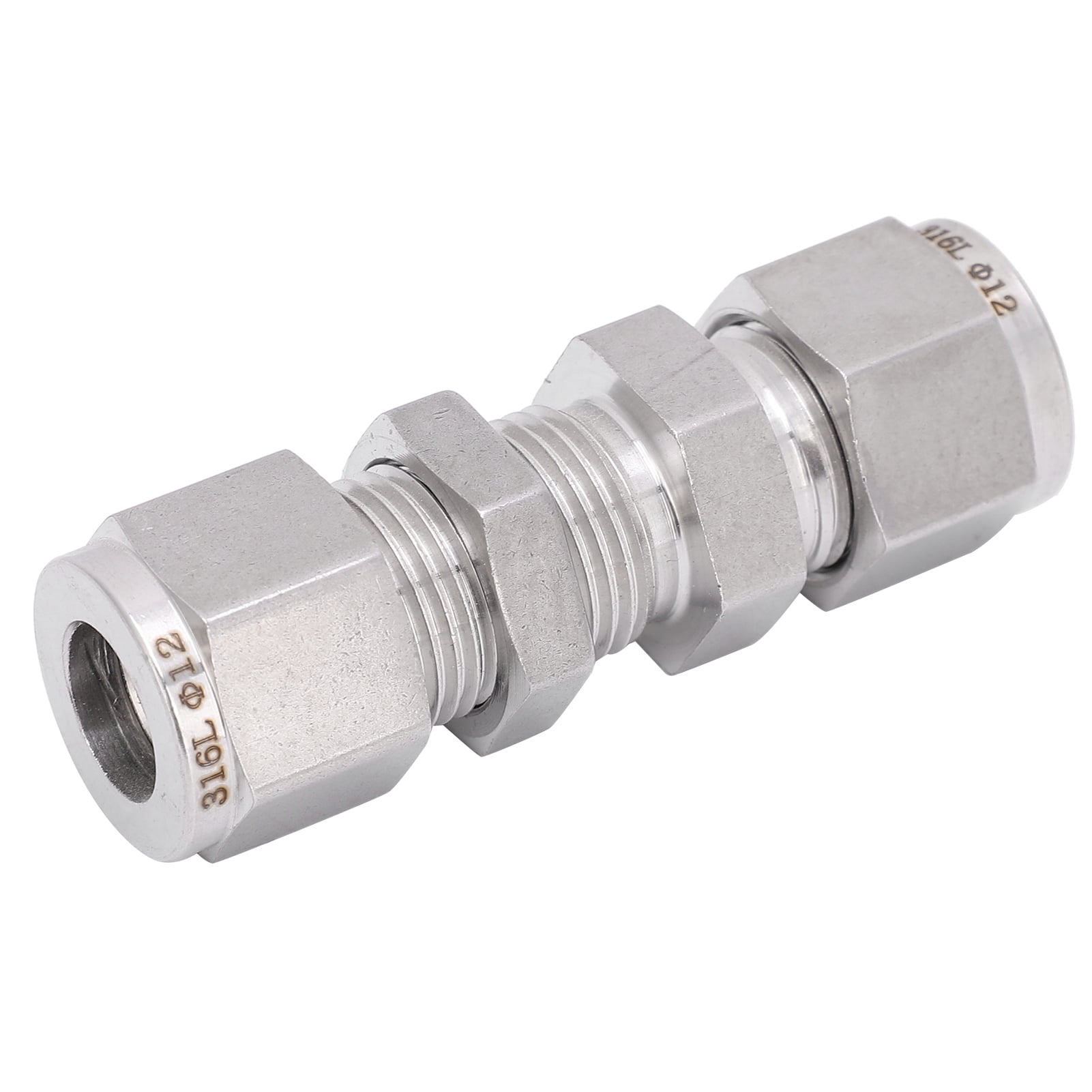 Double Ferrule Bulkhead Connector, Strong Connection Double Ferrule