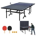 thumbnail image 1 of Double Fish Folding Table Tennis Table 108x60x30 Inches, 1 of 8