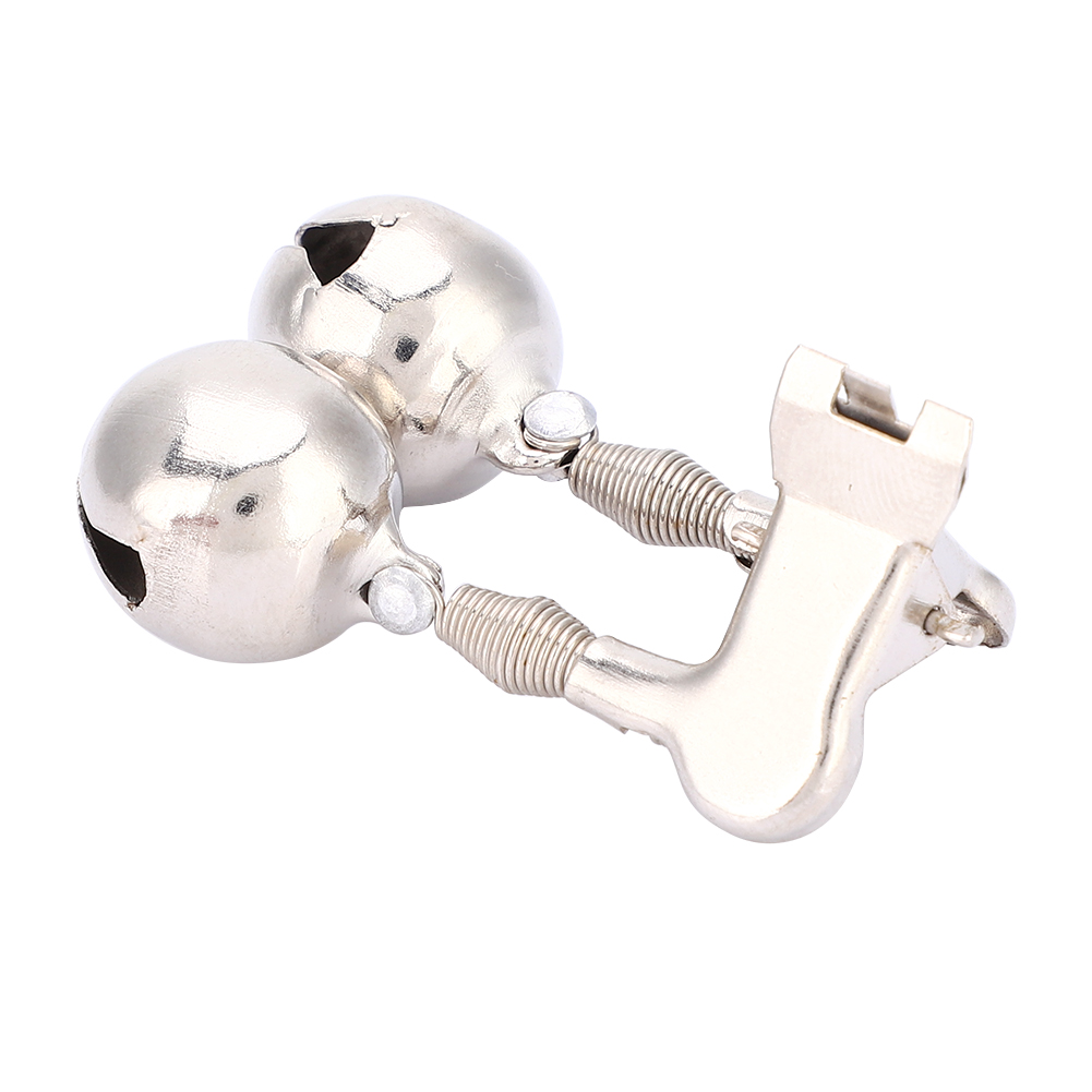 Double Fishing Rod Alarm Bells, Stainless Steel Fishing Rod Alarm Clip