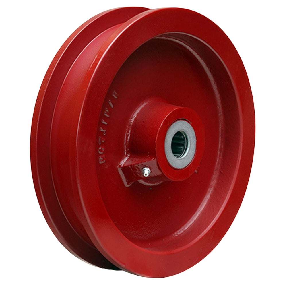 Double Flanged Track Wheel 91/4" Diameter x 11/2" Face x 31/4" Hub