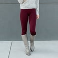 thumbnail image 1 of Double Fleece Lined Leggings | Extra Comfy (Mopas), 1 of 21