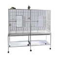thumbnail image 1 of Double Flight Cage with Divider - Black, 1 of 1