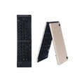 thumbnail image 1 of Double Fold Aluminum Alloy Bluetooth-compatible Keyboard Mini 66 Keys Wireless Keyboard for Android Tablet PC folding bluetooth-compatible keyboard for mini (Gold), 1 of 6