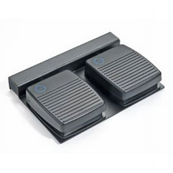 Double Foot Control with USB Waterproof Foot Pedal
