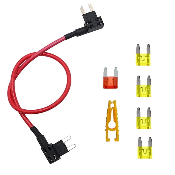 Double Fuses Connector Adapter Power Tap for Enhances Power Management Automotive Applications Easy Electrical Projects