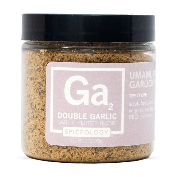 Spiceology Double Garlic Seasoning Blend, 3 oz Jar