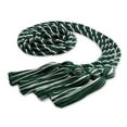 thumbnail image 1 of Endea Graduation Double Graduation Honor Cord Forest Green/White, 1 of 4