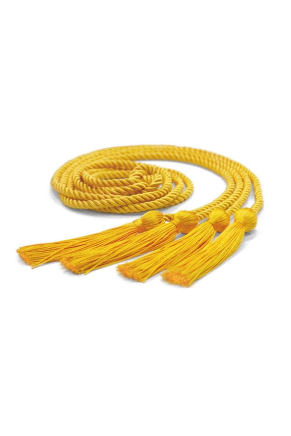 Double Graduation Honor Cord Gold