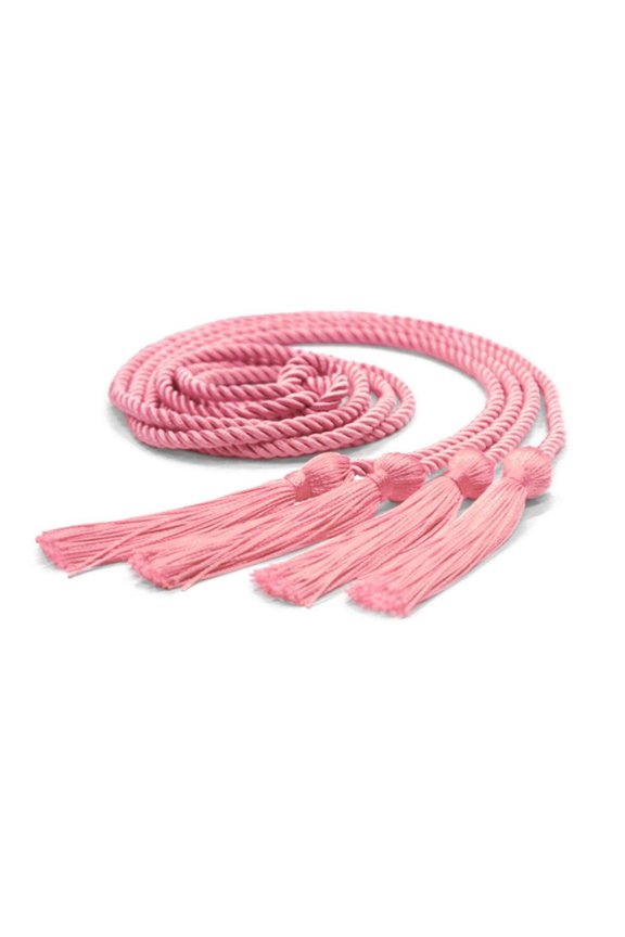 Double Graduation Honor Cord Pink