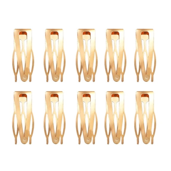 Double Grip Hair Clips - Hair Clips for Women, Metal Clips Women Barrettes for Hair Making, Salon Supplies Hair Accessories