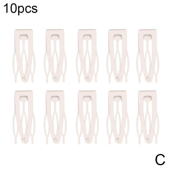 Double Grip Hair Clips - Snap Hair Clips for Women, Metal Snap Clips Women Barrettes for Hair Making, Salon Supplies Hair Accessories