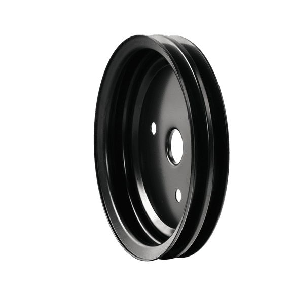 Double Groove Steel Short Water Pump Crankshaft Pulley for SBC Chevy 350 400