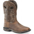 thumbnail image 1 of Double-H Boots Men's Wilmore 11” Waterproof Wide Square Toe Roper Non-Metallic Soft Toe Work Boot Brown - DH5380, 1 of 7