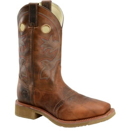Double H Boots Men s Antonio 13 Wide Square Toe Roper Non Metallic Soft Toe Work Boot Rust DH5134 EARTHQUAKE RUST Walmart