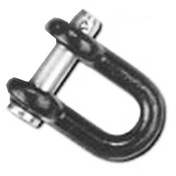 Double HH 24065 Black Painted Utility Clevis, 1/2" Diameter, 1-11/16" Length