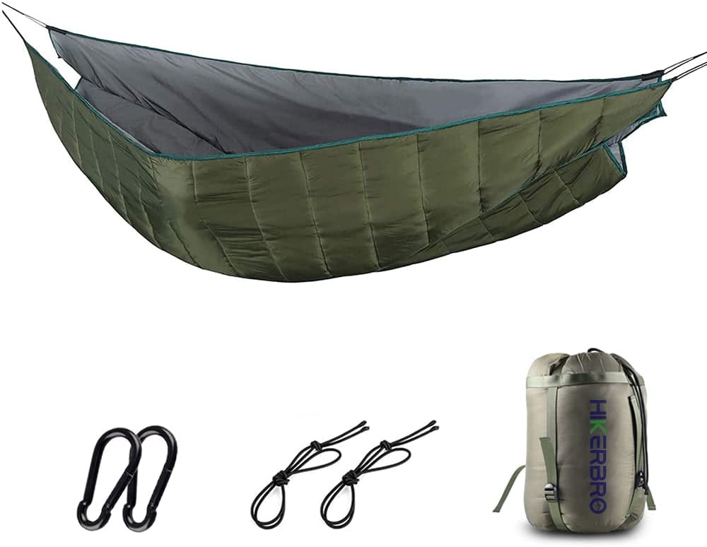 Double Hammock Underquilt, 4 Season Heavy Duty Under Quilt with Tree