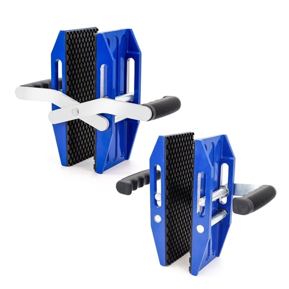 Double Handed Stone Carrying Clamps With Rubber-lined Porterage Tools For Transporting Of Glass Slabs/Metal Sheet/Granite ,Wide Application
