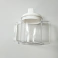 thumbnail image 1 of Double-Handle Adult Sippy Cup – Transparent Plastic Spill-Proof Mug for Elderly, Disabled, or Handicap Drinking Aids (Hot & Cold Beverages), 1 of 3