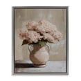 thumbnail image 1 of Stupell Industries Double Handle Flower Vase Gray Framed Floater Canvas Wall Art, design by Franklyn Gregory, 1 of 9