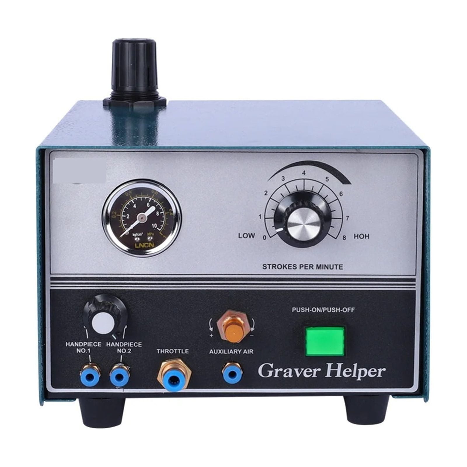 Double-Handle Graver Helper Jewelry Pneumatic Engraving Machine ,Tool