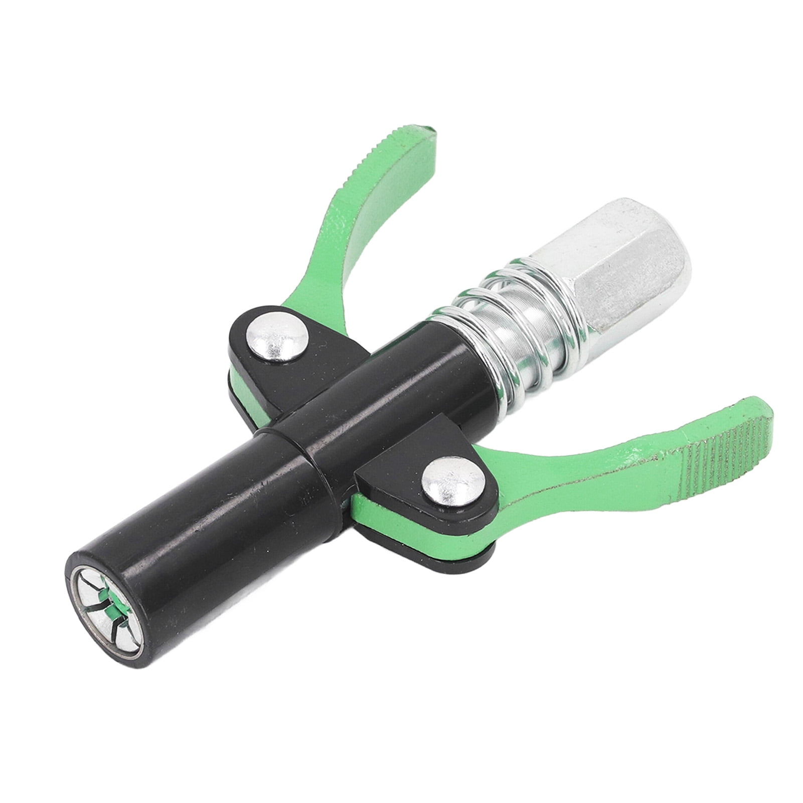 Double Handle Grease Coupler, Enhanced Jaws Self Locking Grease Coupler Alloy Steel Ensure